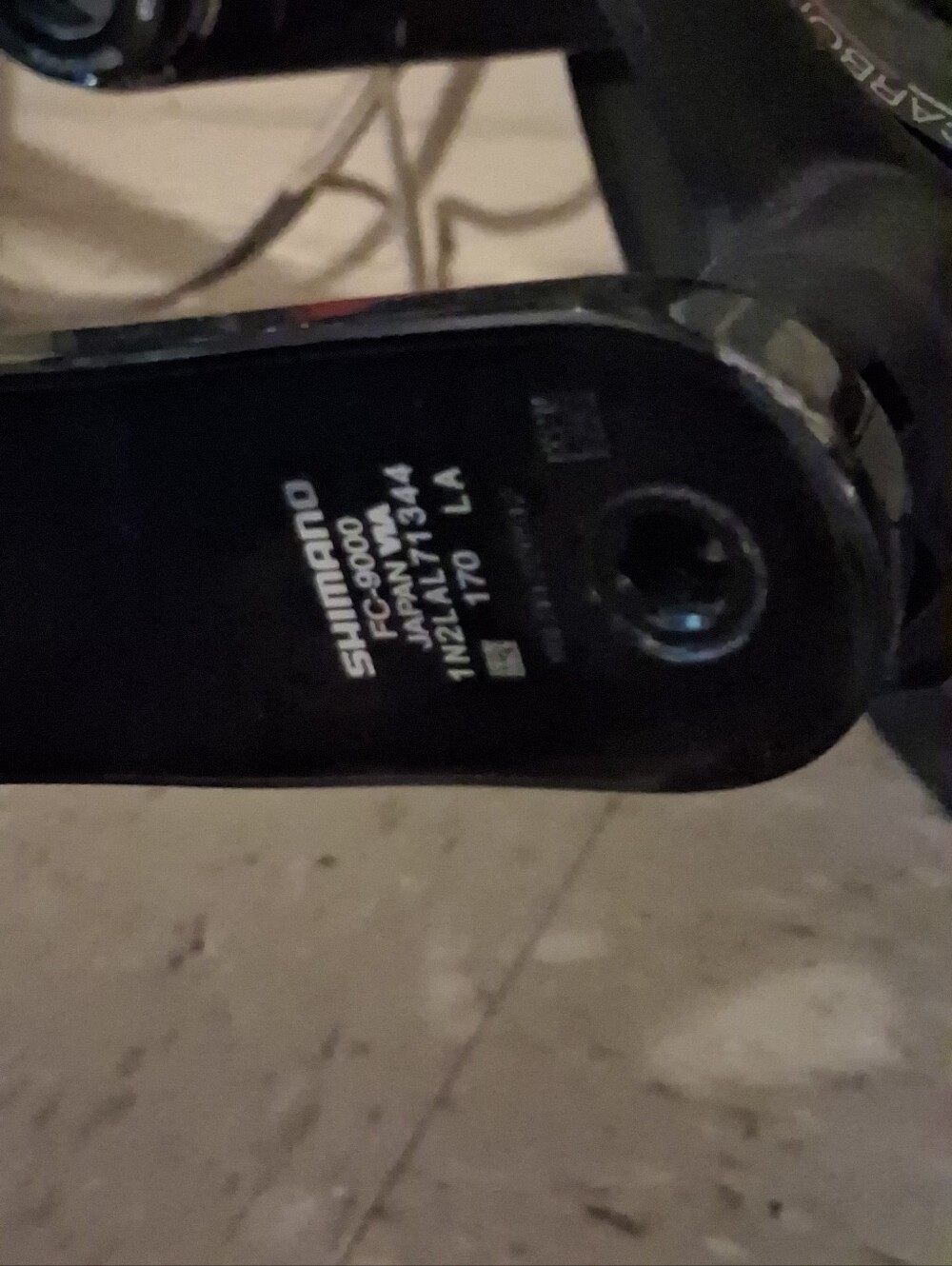 Shimano Dura Ace Fc 9000 Crankset With Pedals